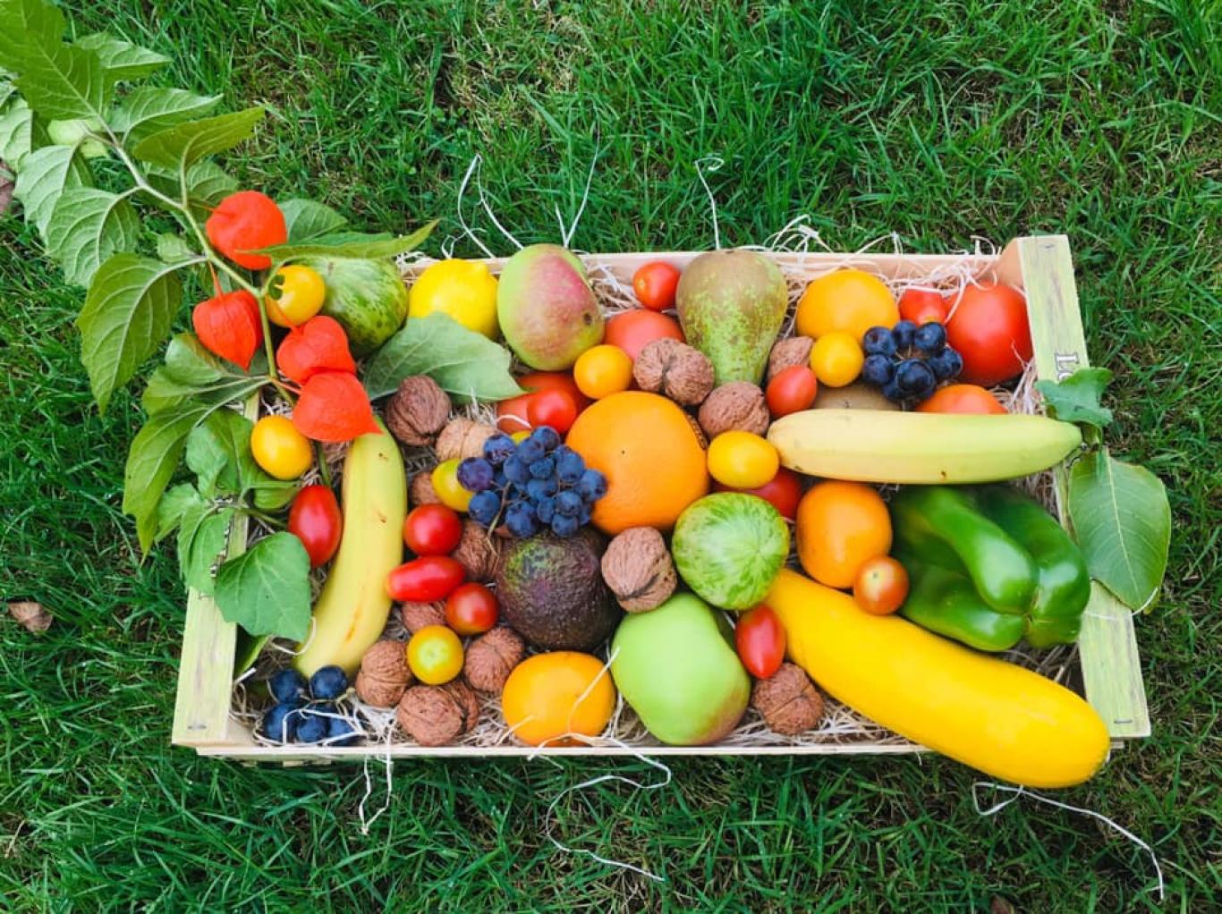 Panier de légumes hebdomadaire